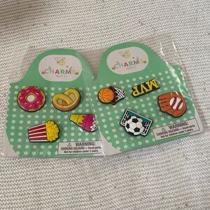 Target bullseye charms